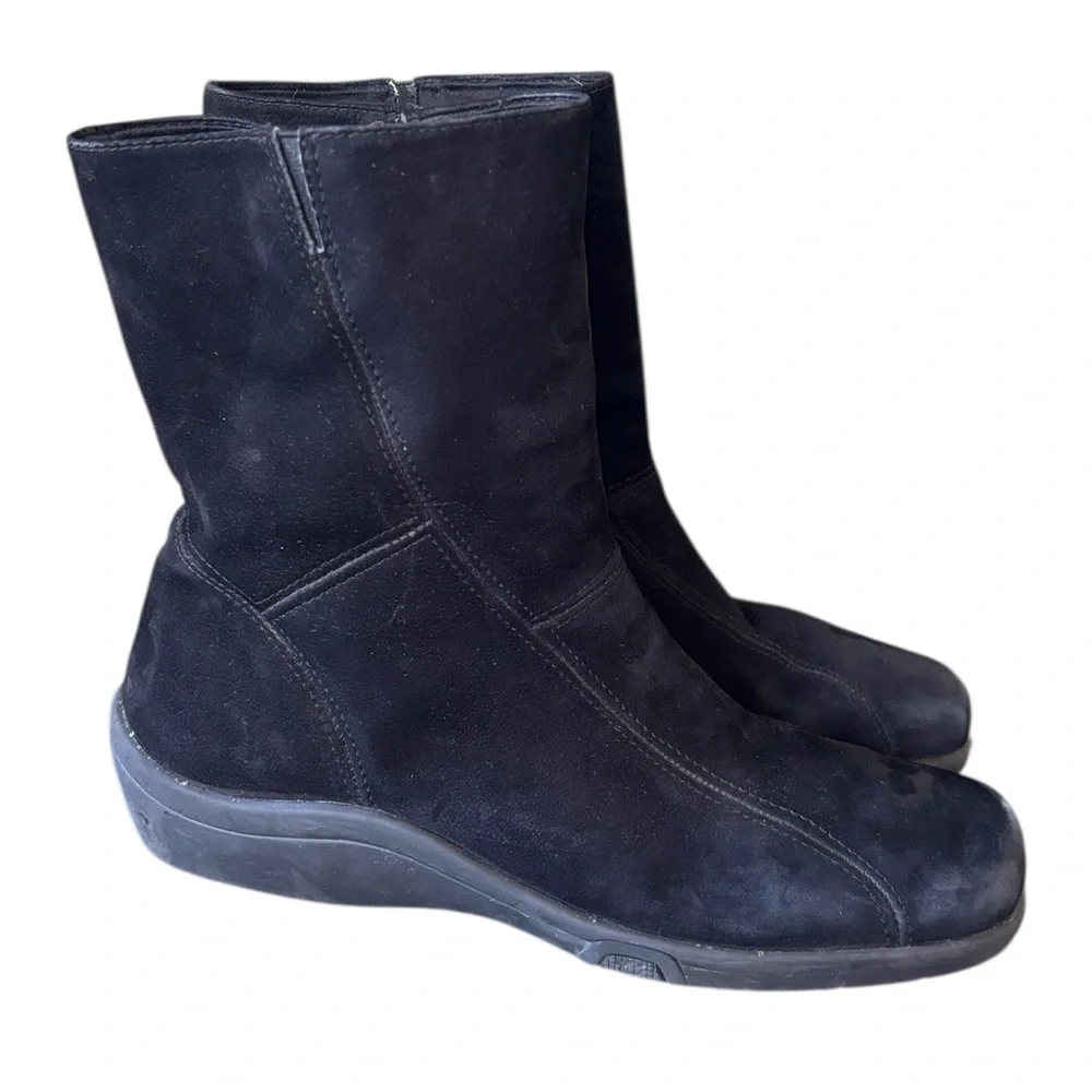 Easy Spirit Black‎ Suede Ultimate Winter Boot Size 9